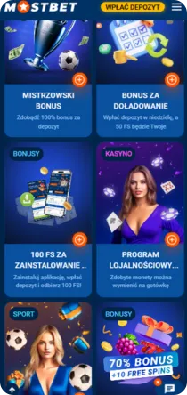 Mostbet – Zakłady na żywo i promocje