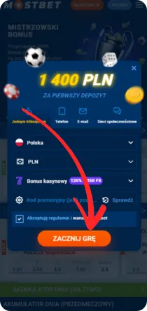 Rejestracja konta